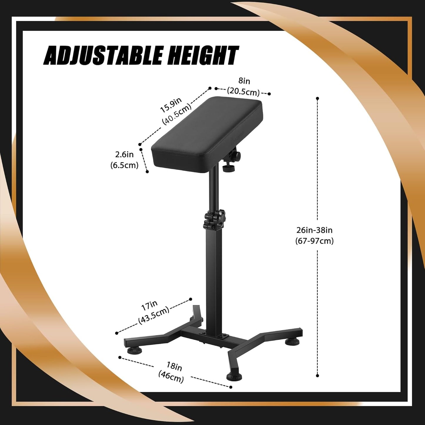 POARMEEY Arm Rest Tattoo Armrest Stand(PA002)