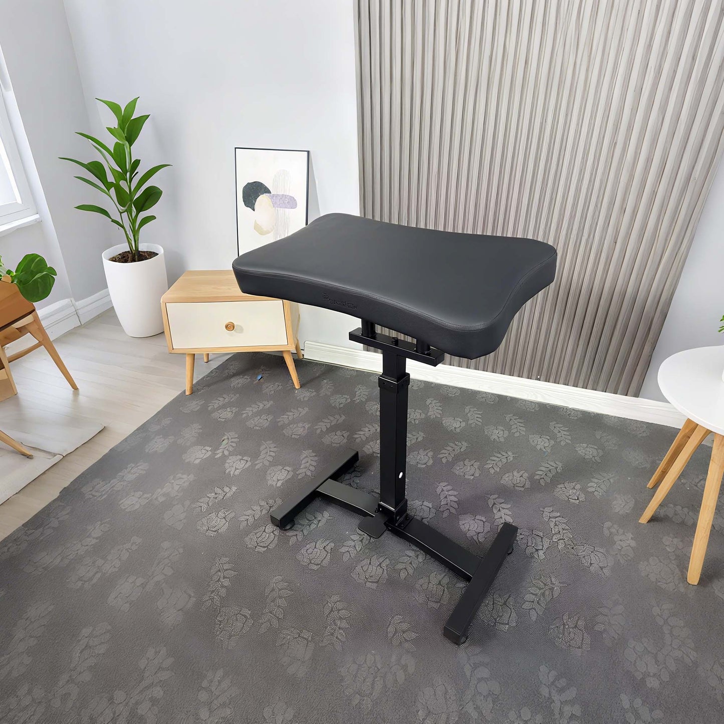 POARMEEY XXL Tattoo Armrest Stand Adjustable Height by Hydraulic System,Tattoo Arm Rest with Strong and Durable Base for Artist Tattoo Stuio