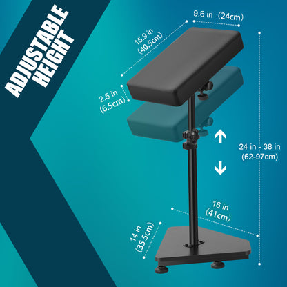 Poarmeey Tattoo Arm Rest Stand with Soft Pillow