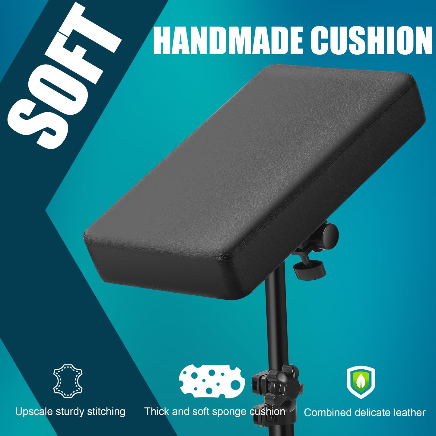 Poarmeey Tattoo Arm Rest Stand with Soft Pillow