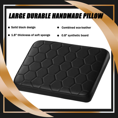 POARMEEY Tattoo Armrest Stand Hydraulic Device Height Adjustable Thickened Cushion Wood Grain Base Stability Strongly