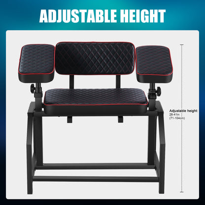 Poarmeey Tattoo Arm Rest Combo Tattoo Chair for Artist Two Large Tattoo Arm Rest Stand with Adjustable High Angle XXL Tattoo Chair with Backrest for Tattoo Studio