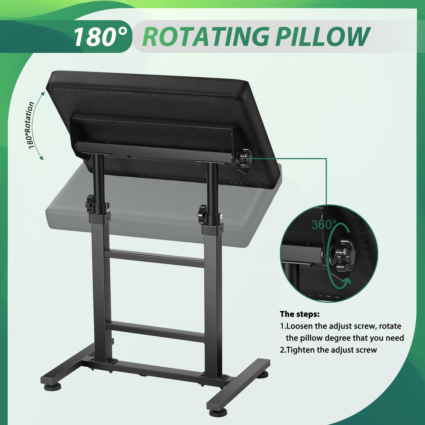 POARMEEY Tattoo Armrest XXL Height Adjustable Oversized Tattoo Arm Rest for Tattoo Supplies