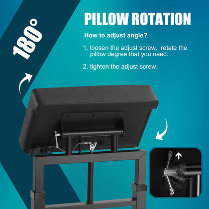 POARMEEY Large Tattoo Armrest Stand, Adjustable Height by Hydraulic Technology Tattoo Arm Rest